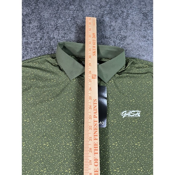 Primo x Gash Golf Polo Shirt Mens XL Green RARE UNRELEASED Grant Horvat - NWT - Picture 9 of 11